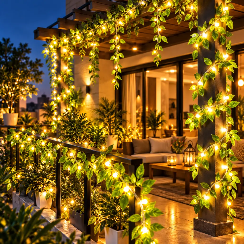 Cozy Leaf-Lit Twilight Terrace.webp
